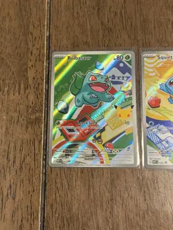 Pokemon First Partner Illustration Kanto Bulbasaur Charmander Squirtle 37 38 39 - Image 2