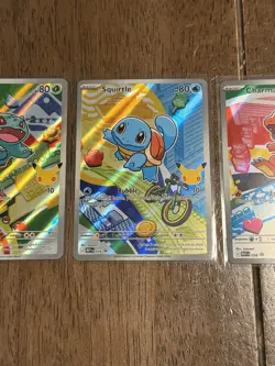 Pokemon First Partner Illustration Kanto Bulbasaur Charmander Squirtle 37 38 39 - Image 3