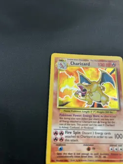 Pokemon TCG Charizard Base Set Holo Unlimited Rare Card 4/102 - Image 4