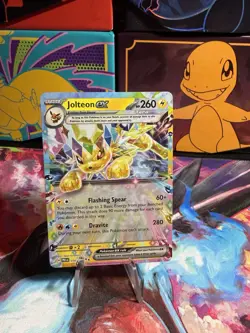 Pokemon TCG Jolteon EX 030/131 Prismatic Evolutions Double Rare - Image 1