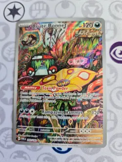 Pokemon TCG Brute Bonnet 207/182 SV04: Paradox Rift Holo Illustration Rare - Image 3