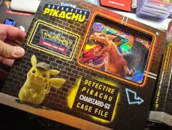 Pokemon TCG Detective Pikachu Charizard GX Case File Factory Sealed Brand New - Image 1
