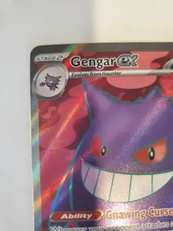 Pokemon TCG: Temporal Forces (193/162): Gengar EX Full Art Ultra Rare (NM) - Image 5