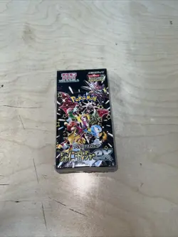New Pokemon Card Shiny Treasure ex Booster Box Japanese High Class PacNew Sealed - Image 1