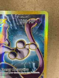 Pokemon Mewtwo EX Ultra Rare Full Art Holo 103/108 Evolutions LP - Image 3