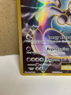 Pokemon Mewtwo EX Ultra Rare Full Art Holo 103/108 Evolutions LP - Image 5
