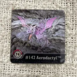 Pokemon Series 1 Action Flipz Original 1999 No. 74 Aerodactyl - Image 1