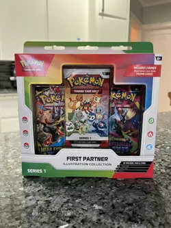 Pokemon TCG First Partner Illustration Collection Series 1 New Sealed - Image 1