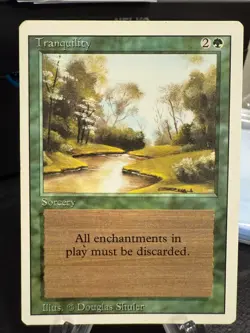 MTG Magic the Gathering Revised Edition Tranquility - Image 1