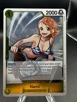 One Piece OP15 Rare Lot (x6) Nami Arlong Alvida Gum Gum Golden Rifle OP15 NM - Image 3