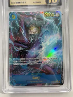 CGC 10 PRISTINE Sanji Secret Rare Alternate Art OP06-119 One Piece Free Delivery - Image 2