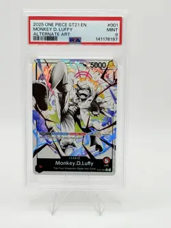 2025 ONE PIECE STARTER DECK ST21-EX GEAR 5 #001 MONKEY.D.LUFFY ALT ART - Image 1