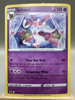 Sylveon SWSH211 - Black Star Promo - Cosmos Holo Pokemon Card - Image 1