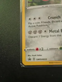 Pokemon TCG Zacian SWSH033 Black Star Promo Sword & Shield Rare Cosmos Holo Card - Image 2