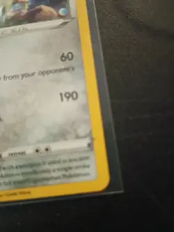 Pokemon TCG Zacian SWSH033 Black Star Promo Sword & Shield Rare Cosmos Holo Card - Image 3