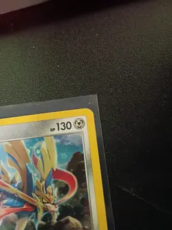 Pokemon TCG Zacian SWSH033 Black Star Promo Sword & Shield Rare Cosmos Holo Card - Image 4