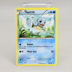 Pokemon 2013 Squirtle 14/101 Black & White Plasma Blast Card LP - Image 1