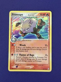 Pokemon Holo Phantoms Primeape Delta Species Uncommon Card 50/110 NM - Image 1