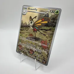 Pokemon Beautifly 219/217 Ascended Heroes Illustration Rare IR Holo TCG Card - Image 2