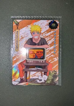 Naruto Uzumaki NRSA-PR-003 PSA Magazine Exclusive SEALED Promo Card - Image 1
