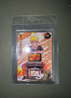 Naruto Uzumaki NRSA-PR-003 PSA Magazine Exclusive SEALED Promo Card - Image 3
