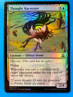 MTG 1x FOIL Thought Harvester Oath of the Gatewatch Magic the Gathering x1 NM - Image 1