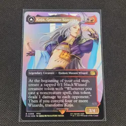 Kuja, Genome Sorcerer - 0399 - R - Borderless - Foil - FF - MTG - NM/M - Image 1