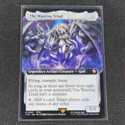 The Warring Triad - 0193 - R - Extended Art - Non Foil - FF - NM/M - Image 1