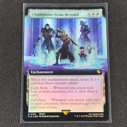 Champions From Beyond - 0101 - R - Extended Art - Foil - FF - MTG - NM/M - Image 1