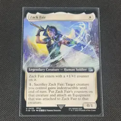 Zack Fair - 0435 - R - Extended Art - Non Foil - FF - MTG - NM/M - Image 1