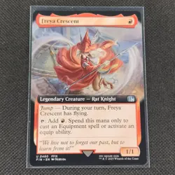 Freya Crescent - 0460 - U - Extended Art - Non Foil - FF - MTG - NM/M - Image 1