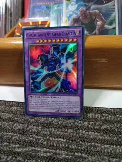 Yugioh! LP Chaos Ancient Gear Giant EN041 - 1st Edition- Holo - Image 1