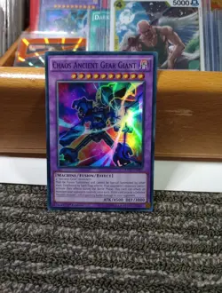 Yugioh! LP Chaos Ancient Gear Giant EN041 - 1st Edition- Holo - Image 2