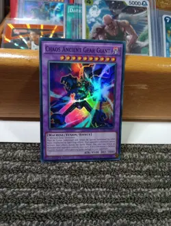 Yugioh! LP Chaos Ancient Gear Giant EN041 - 1st Edition- Holo - Image 3