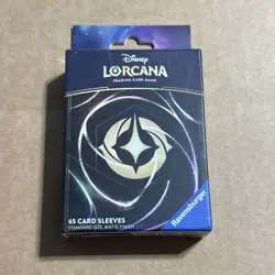 Disney Lorcana TCG - Deck Protectors - CARD BACK (Shimmering Skies) [65 Sleeves] - Image 1