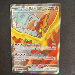 Pokemon Team Rocket's Moltres ex Sv10 Destined Rivals 208/182 220 HP Ultra Rare… - Image 1