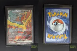 Team Rocket's Moltres ex 208/182 Ultra Rare Destined Rivals Pokemon Near Mint - Image 4