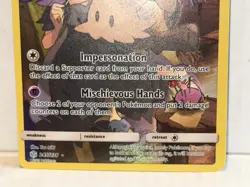 Pokemon Mimikyu SM-Cosmic Eclipse 245/236 Basic Psychic 70 HP TCG Card - Image 3