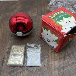 1999 Nintendo Limited Edition 23 Karat Gold Plated TOGEPI Pokemon Card - Image 1