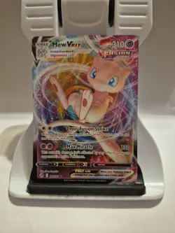 Pokemon Mew VMAX Full Art Holo Ultra Rare TCG Card 114/264 Fusion Strike - Image 1