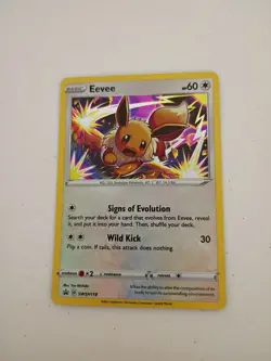 Eevee SWSH118 SWSH: Sword & Shield Black Star Promo Cards Holo Free Shipping.. - Image 1
