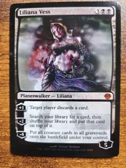 Liliana Vess: Duel Decks: Garruk vs. Liliana: FOIL: Never Played: MTG - Image 1