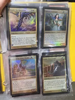 MTG Commander Legendary Lot Kaalia Gisela Animar Oloro Nekusar Riku Binder C - Image 4