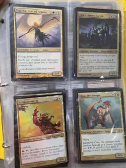 MTG Commander Legendary Lot Kaalia Gisela Animar Oloro Nekusar Riku Binder C - Image 5
