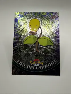 Bellsprout 2000 Topps Chrome Pokemon #69 Card - Image 2