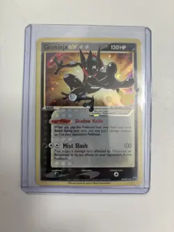 Pokemon TCG Holo Ultra Rare Greninja Gold Star SWSH144 Celebrations - Image 1