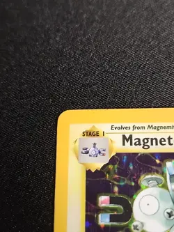 Magneton 11/62 Fossil Unlimited Holo Rare WOTC Pokemon Card LP - Image 3