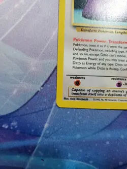 Pokemon TCG Ditto (18) - Fossil 18/62 Rare - Image 5
