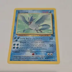Pokemon Articuno Fossil Rare Wizards 17/62 Unlimited English Regular - Image 1