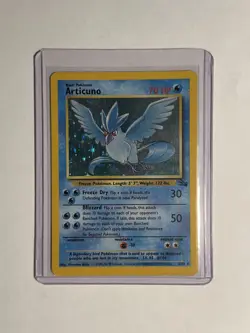 Pokemon TCG - Articuno (2/62) Fossil Set - Unlimited Holo Rare - LP - Image 5